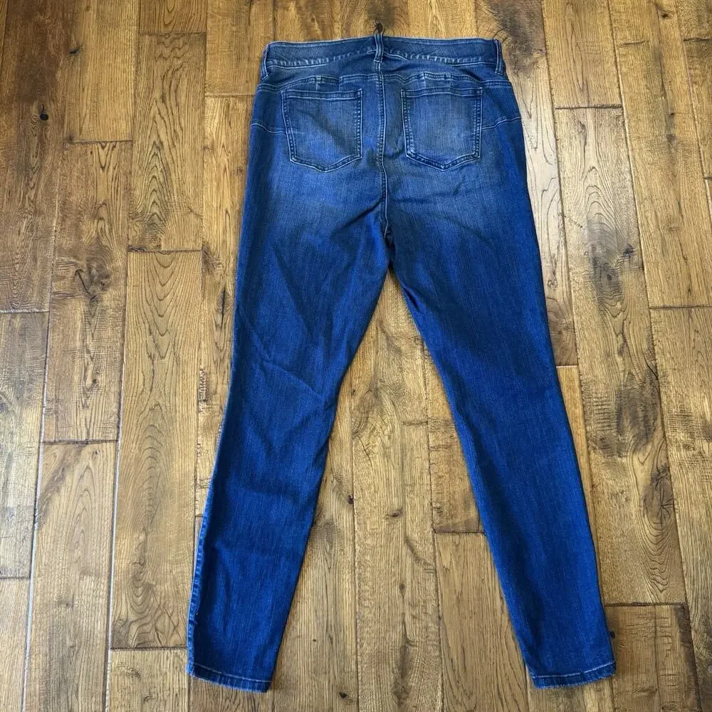 Torrid Jeans Bombshell Skinny Premium Stretch Hi-Rise Denim Med Wash Womens 14 - Picture 7 of 8